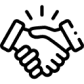 Black silhouette of a cat stretching.